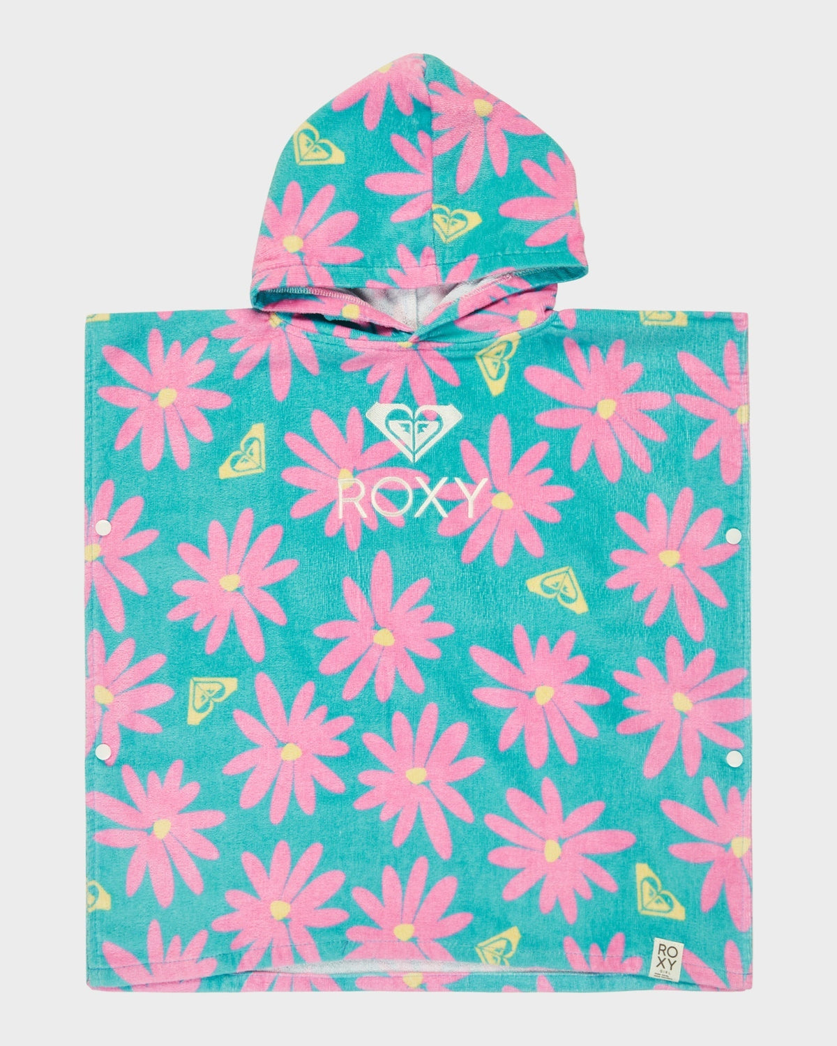 Roxy Girls 2-7 Stay Magical Hooded Towel in Polynya Big Dreams M