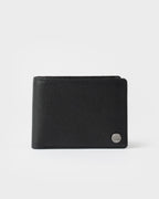 Rusty HIGH RIVER 3 LEATHER WALLET in BLACK