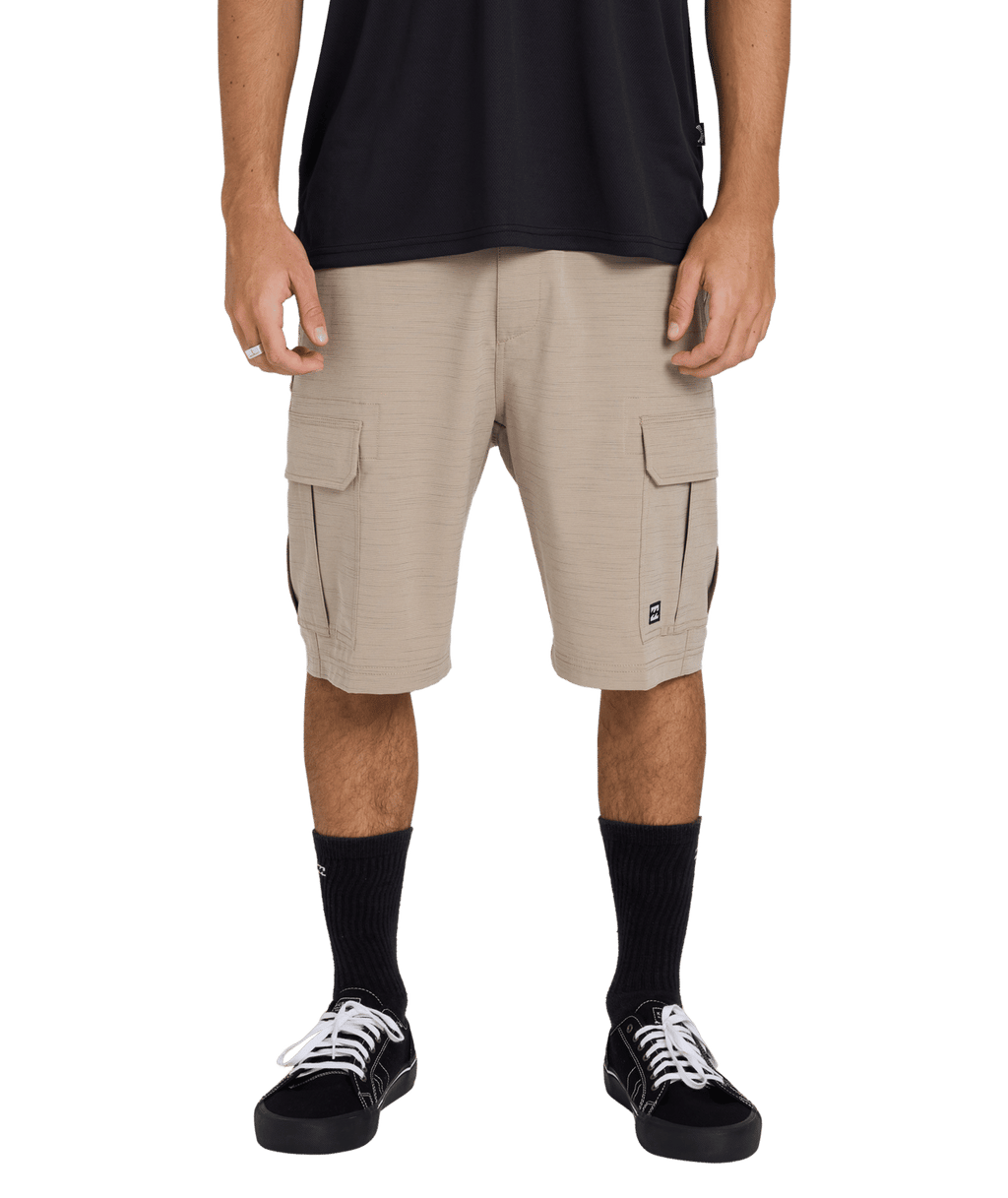 Billabong Mens Scheme X Walkshorts in Khaki