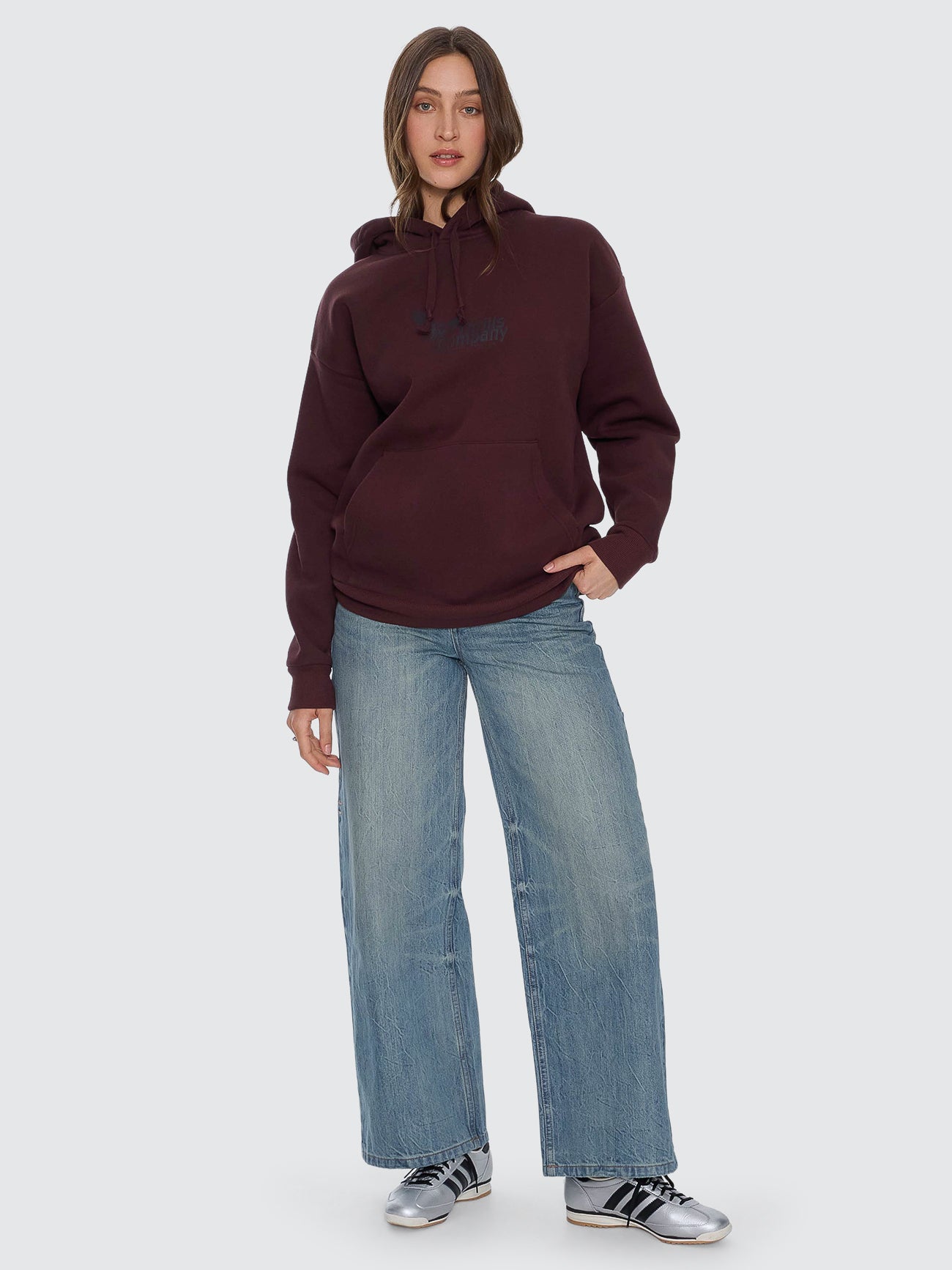 Thrills Co Chaos And Calm Slouch Hood - Bitter Chocolate in Bitter Chocolate