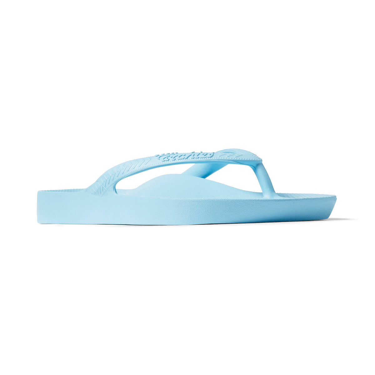 Archies Footwear Arch Support Thongs - Classic - Sky Blue in Single