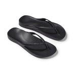 Archies Footwear Kids - Arch Support Thongs - Black in Single
