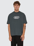 Thrills Co Double Time Oversize Box Tee - Petrol in Petrol