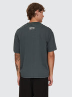 Thrills Co Double Time Oversize Box Tee - Petrol in Petrol