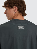 Thrills Co Double Time Oversize Box Tee - Petrol in Petrol