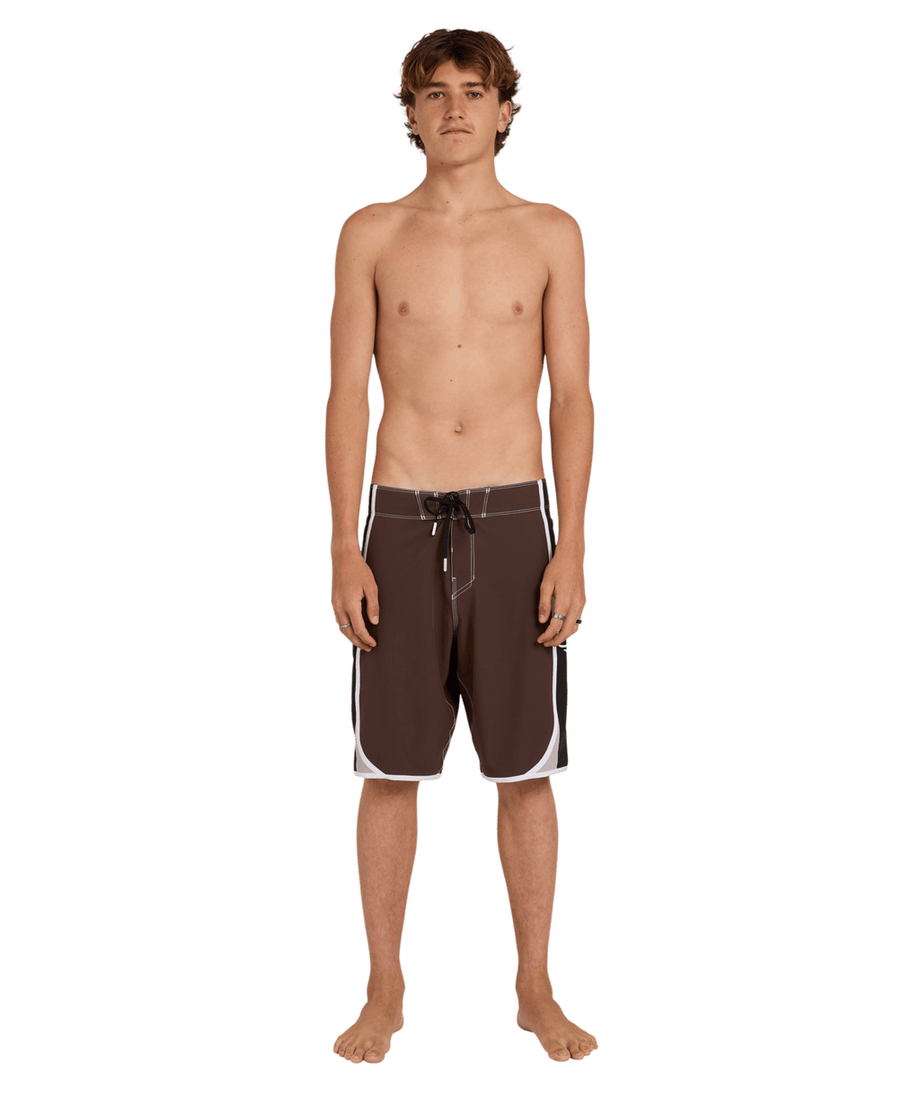 Billabong Mens Spec Dbah Bio Wave Pro 21" Boardshorts in Dark Brown