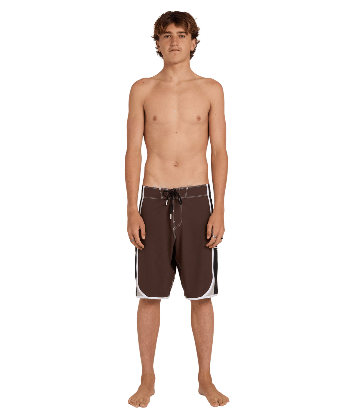 Billabong Mens Spec Dbah Bio Wave Pro 21" Boardshorts in Dark Brown