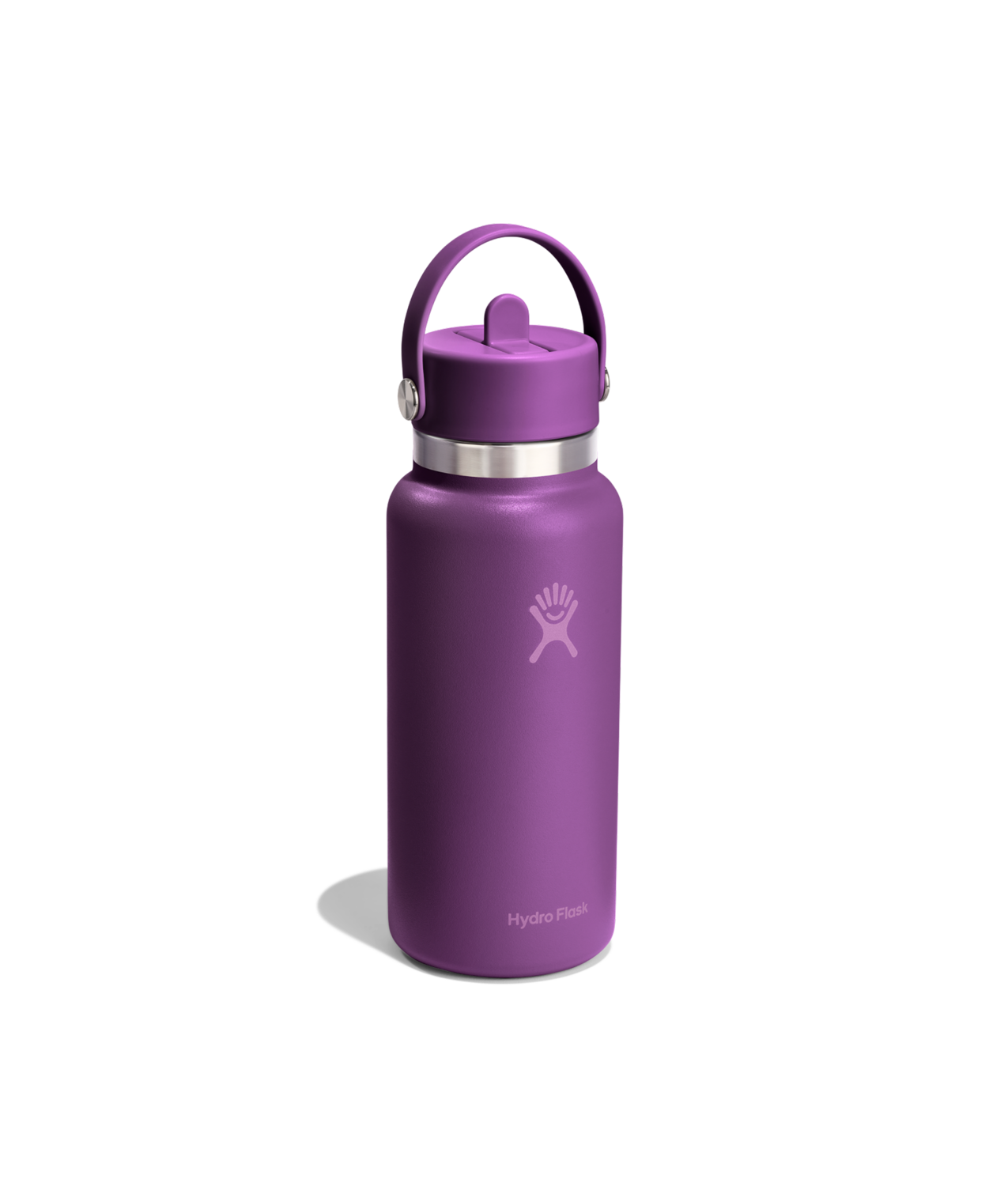 Hydro Flask 32 Oz Wide Flex Straw Cap in Beachplum Purple