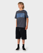 Rusty KILL SWITCH SHORT SLEEVE TEE BOYS in STEEL
