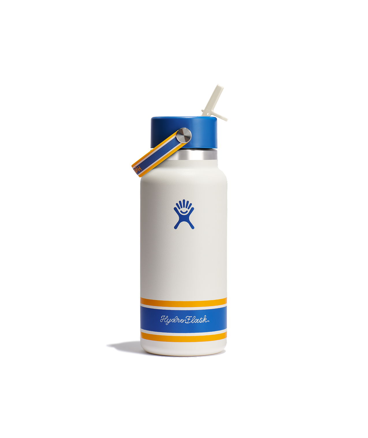 Hydro Flask 32 Oz Wide Flex Straw Cap in Campus Ivory