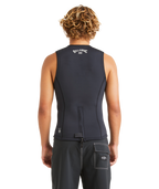 Billabong Mens 2/2 mm Absolute Natural Wetsuit Vest in Black