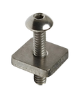 FCS Long board Screw and Plate in CLR