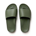 Archies Footwear Arch Support Slides - Classic - Olive in Single