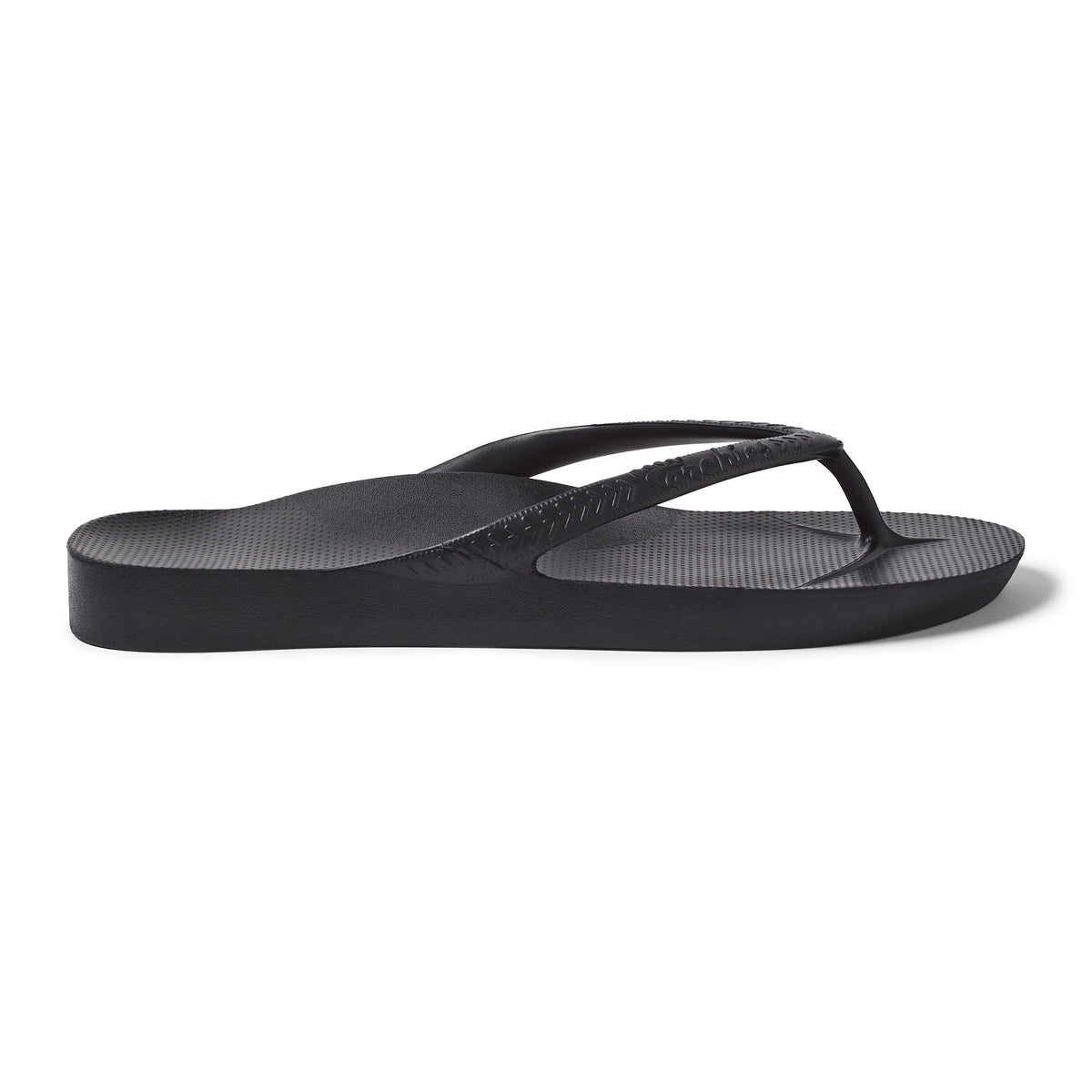 Archies Footwear Kids - Arch Support Thongs - Black in Single