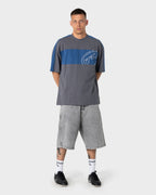 Rusty KILL SWITCH SHORT SLEEVE TEE in STEEL
