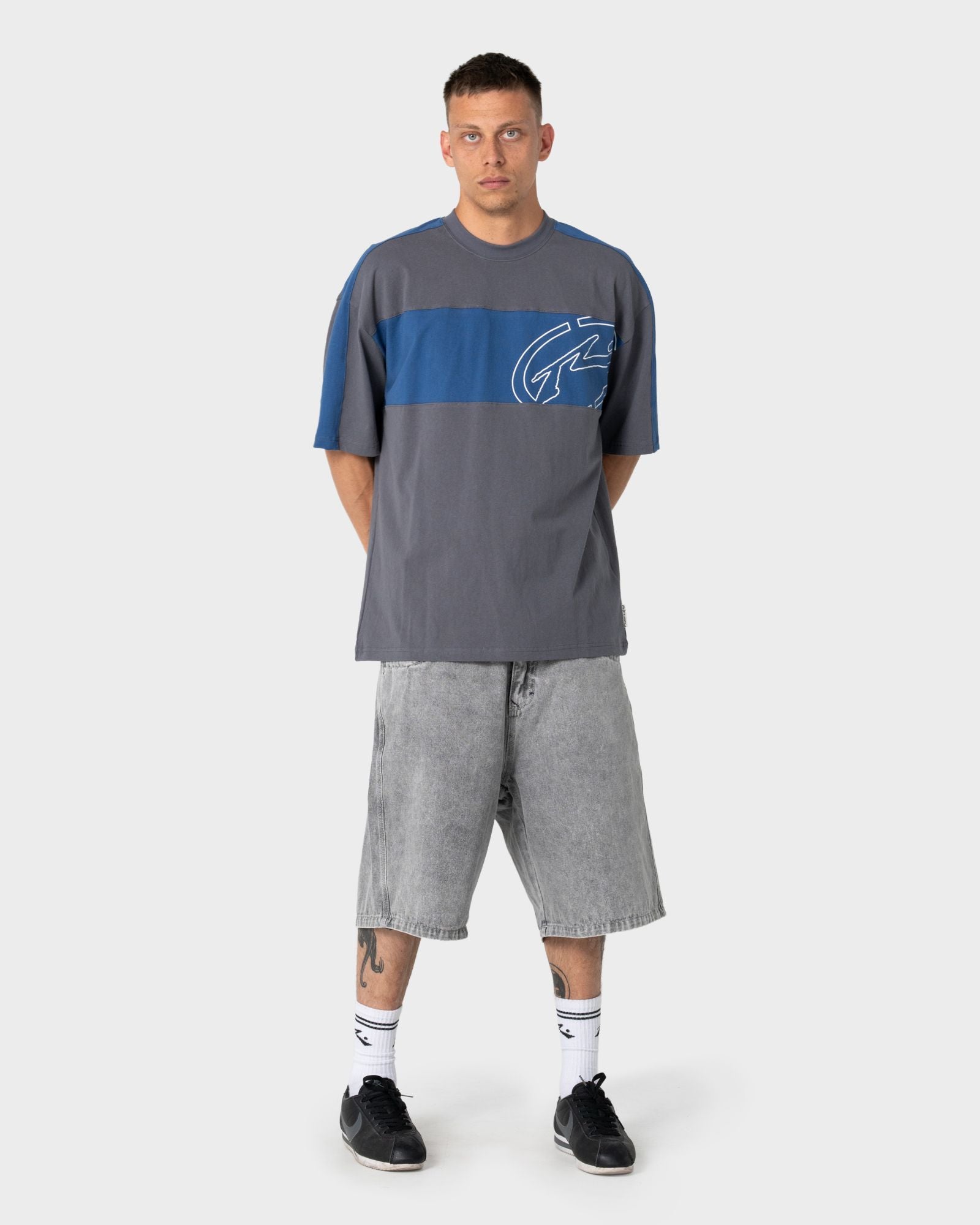 Rusty KILL SWITCH SHORT SLEEVE TEE in STEEL