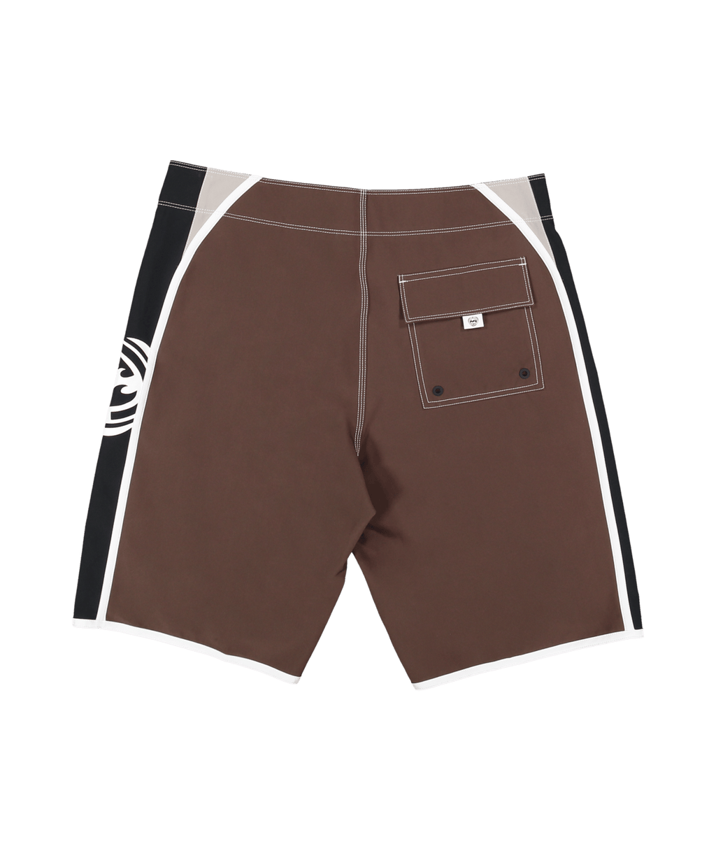 Billabong Mens Spec Dbah Bio Wave Pro 21" Boardshorts in Dark Brown