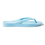 Archies Footwear Arch Support Thongs - Classic - Sky Blue in Single