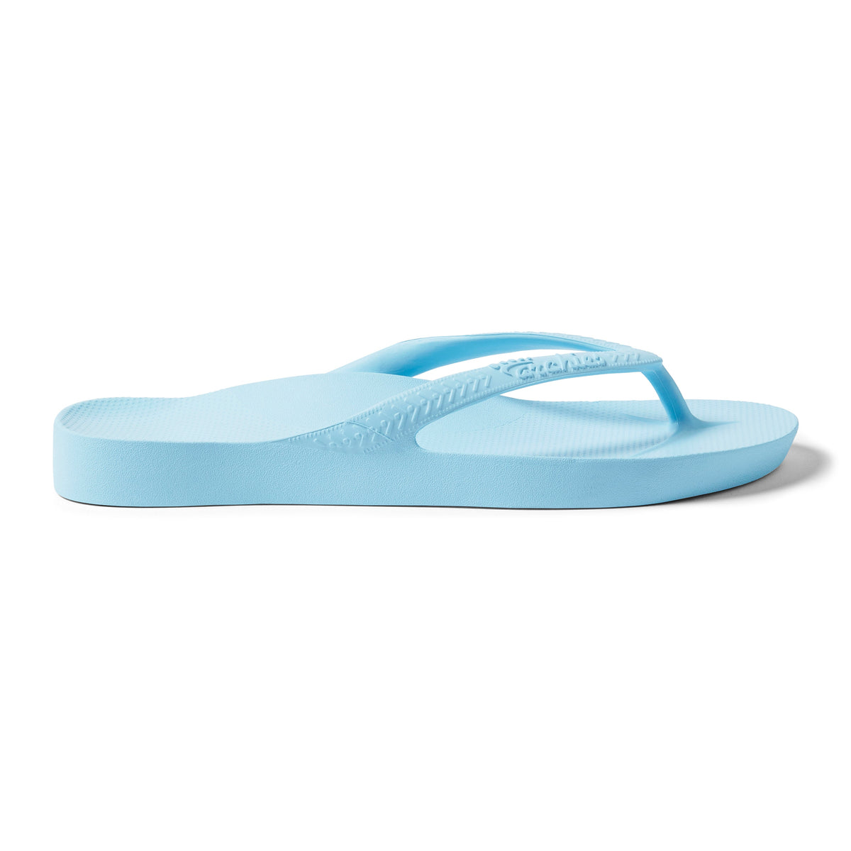 Archies Footwear Arch Support Thongs - Classic - Sky Blue in Single