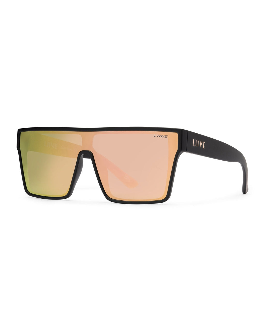Liive Vision Wasteland - Pink Mirror Matt Black in Single