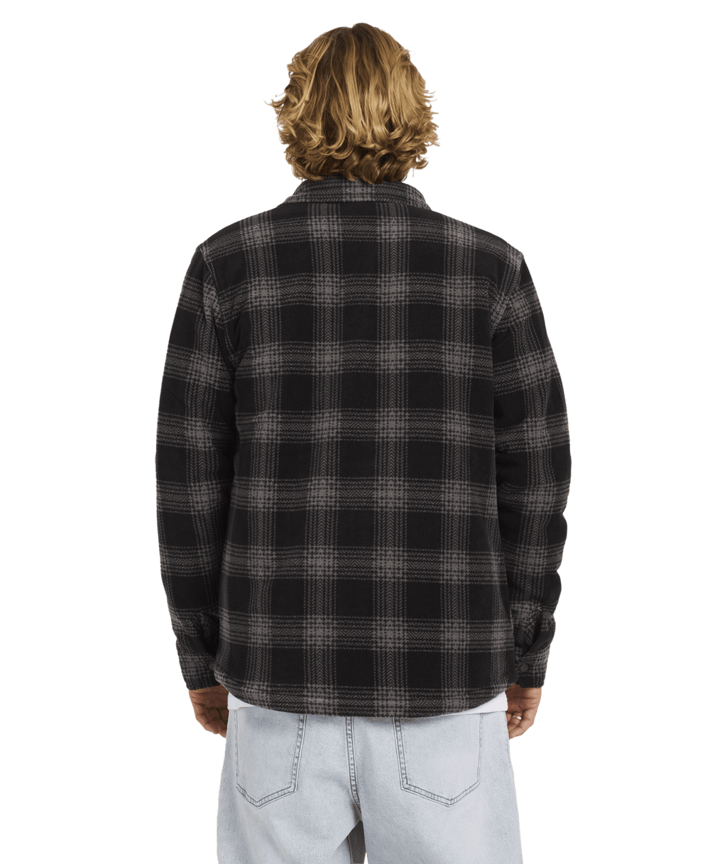 Volcom BOWERED FLEECE LS in DUSK GREY