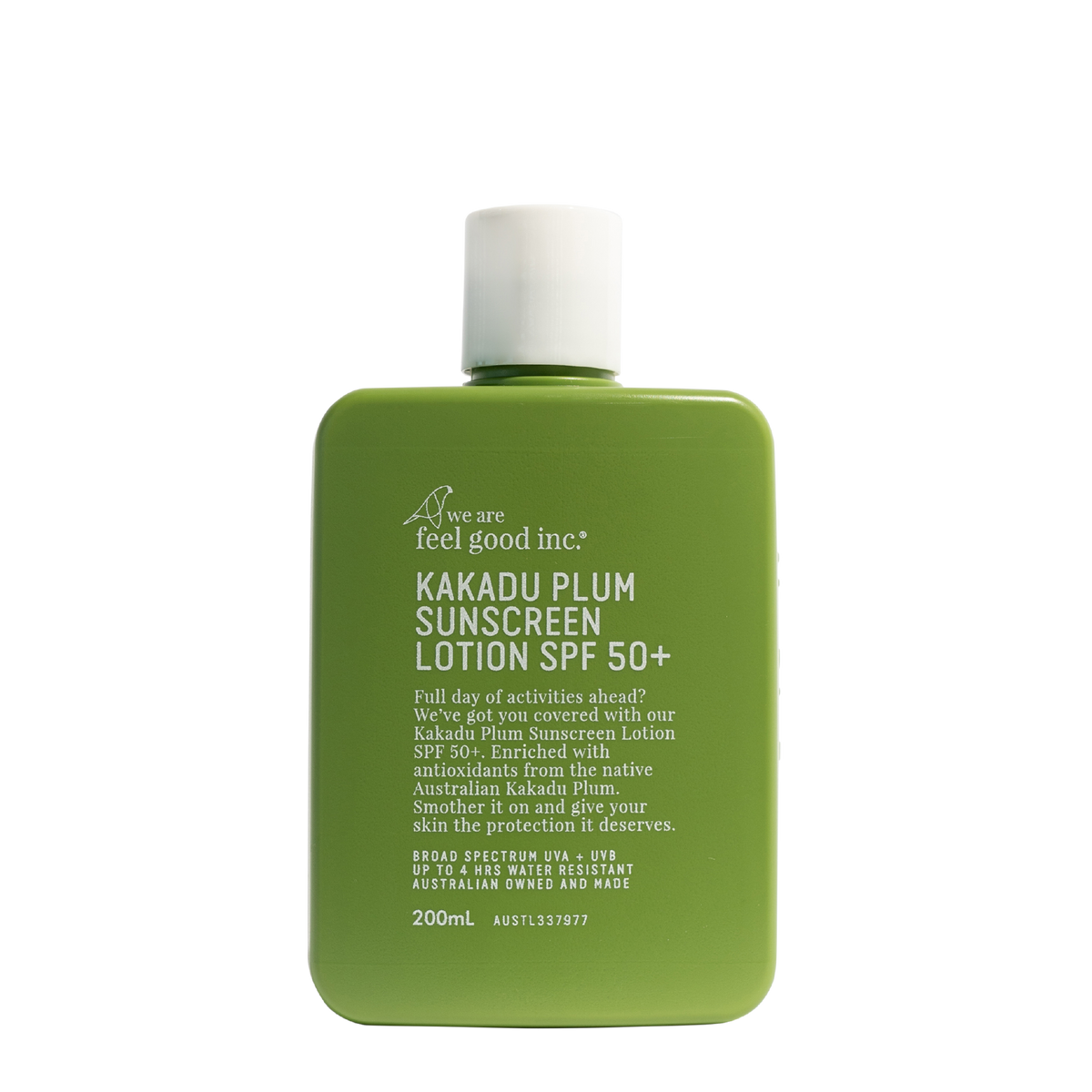 We Are Feel Good Inc Kakadu Plum Sunscreen Lotion SPF50+ 200ml in Single
