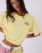 Town & Country Surf Designs Good Vibes Tee in Pina Colada