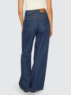 Thrills Co Hunter High Rise Wide Jean - Rinsed Ink in Rinsed Ink