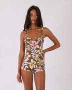 Town & Country Surf Designs Kaia Shorty One Piece in Tropical