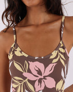 Town & Country Surf Designs Kaia Shorty One Piece in Tropical