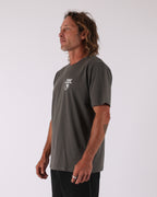 Town & Country Surf Designs Location Tee in Vintage Char