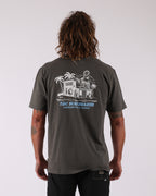 Town & Country Surf Designs Location Tee in Vintage Char