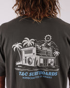 Town & Country Surf Designs Location Tee in Vintage Char