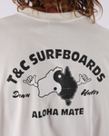 Town & Country Surf Designs Mate Tee in Natural