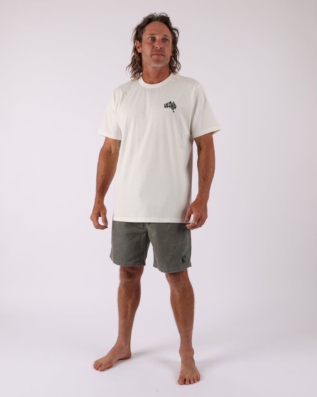 Town & Country Surf Designs Mate Tee in Natural