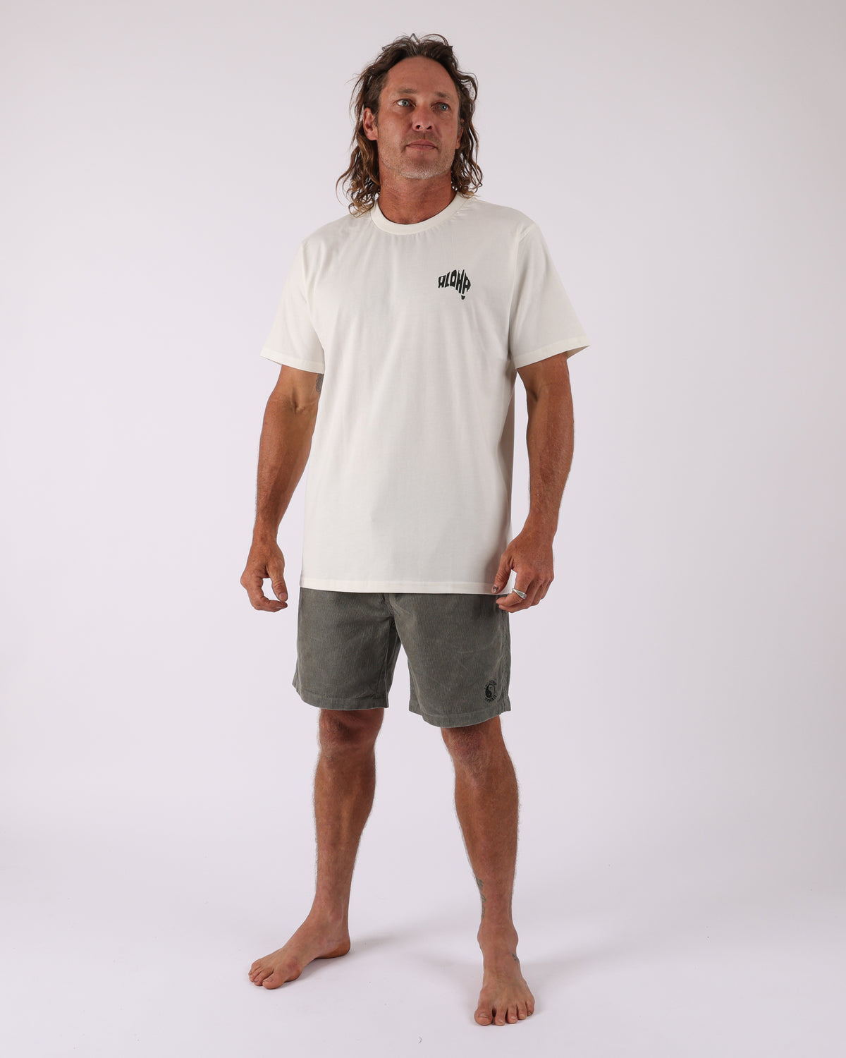 Town & Country Surf Designs Mate Tee in Natural