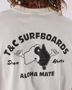 Town & Country Surf Designs Mate Tee in Natural