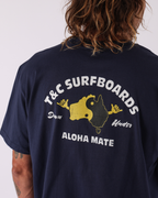 Town & Country Surf Designs Mate Tee in Navy