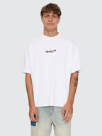 Thrills Co New Delusions Box Fit Oversize Tee - White in White