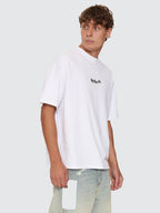 Thrills Co New Delusions Box Fit Oversize Tee - White in White