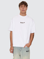 Thrills Co New Delusions Box Fit Oversize Tee - White in White