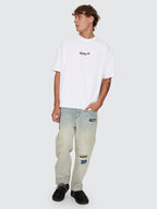Thrills Co New Delusions Box Fit Oversize Tee - White in White