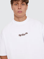 Thrills Co New Delusions Box Fit Oversize Tee - White in White