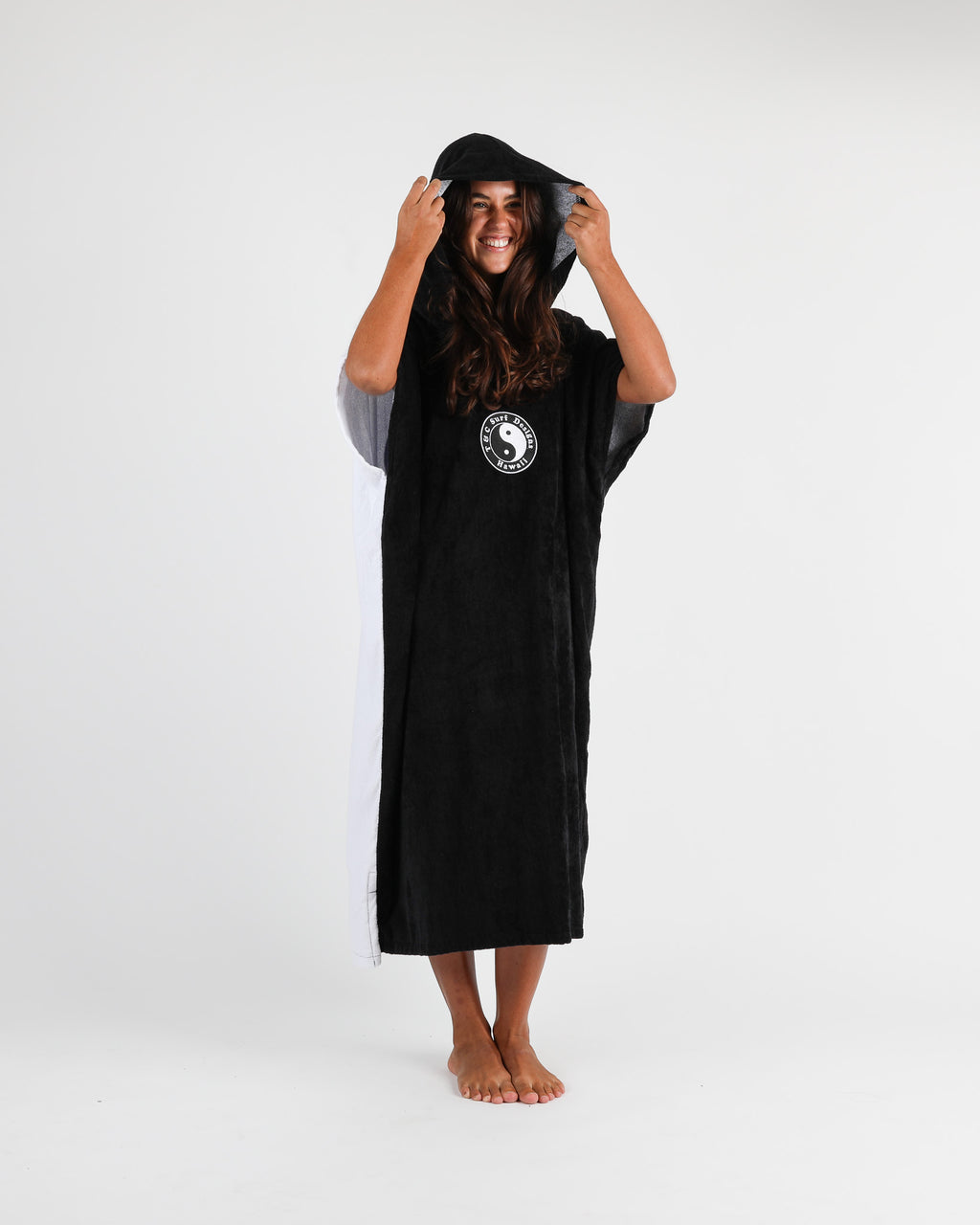 Town & Country Surf Designs Og Cf Hooded Towel in Black