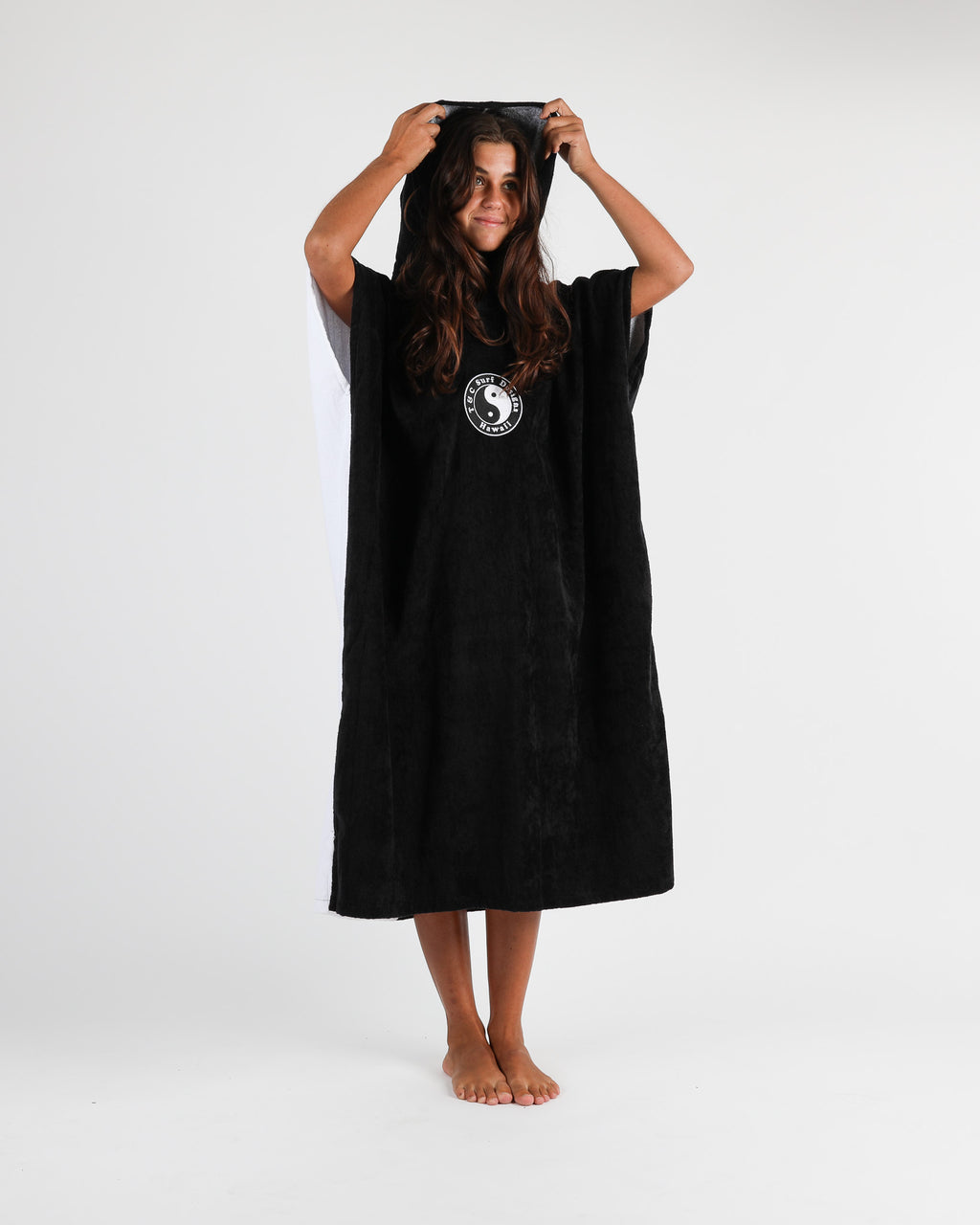 Town & Country Surf Designs Og Cf Hooded Towel in Black