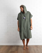 Town & Country Surf Designs Og Cf Hooded Towel in Military
