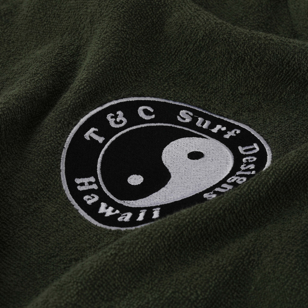 Town & Country Surf Designs Og Cf Hooded Towel in Military