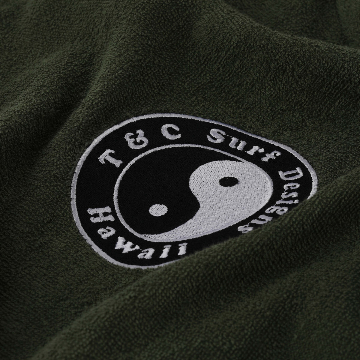 Town & Country Surf Designs Og Cf Hooded Towel in Military