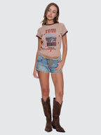 Thrills Co On My Mind Club Tee - Stone in Stone