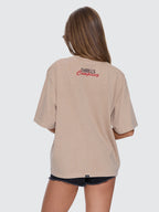 Thrills Co On My Mind Square Tee - Stone in Stone